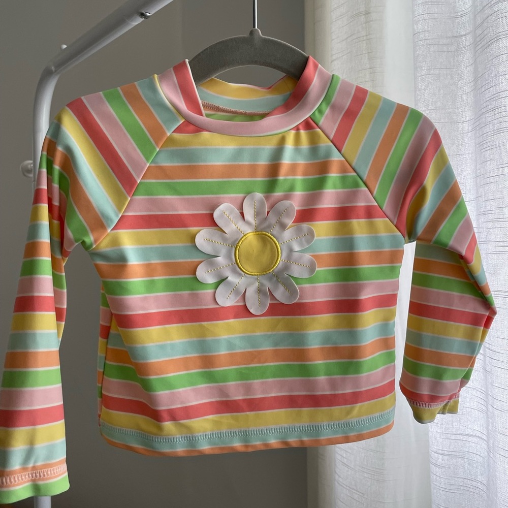 Little me rash guard 18m